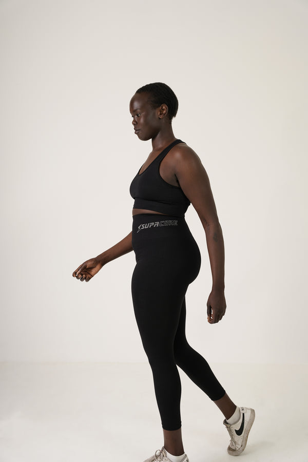 Patented Charlotte CORETECH® Recovery / POSTPARTUM 7/8 Leggings with Pocket