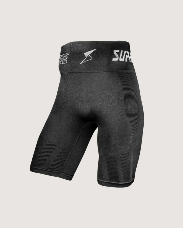 Short de compression CORETECH® Lionel breveté pour hommes pour les blessures à l'aine, aux ischio-jambiers, à l'OP, à la hanche et à l'instabilité pelvienne.