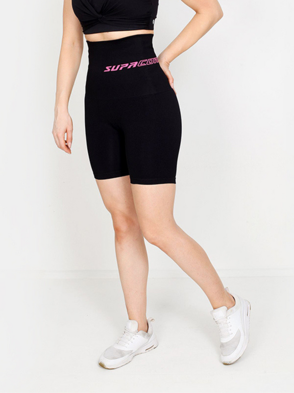 Patentierte CORETECH® Postpartum-Kompressionsshorts mit extra hoher Taille für Damen von Nina