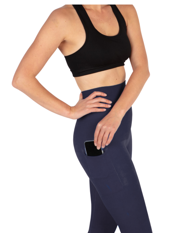 Patented Anne CORETECH sports recovery / Postpartum Compression Leggings (with pocket)