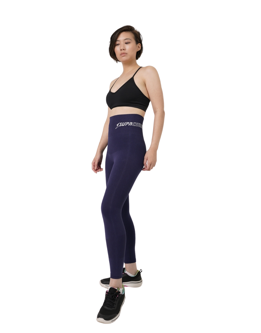 Patented Anne CORETECH sports recovery / Postpartum Compression Leggings  (with pocket)