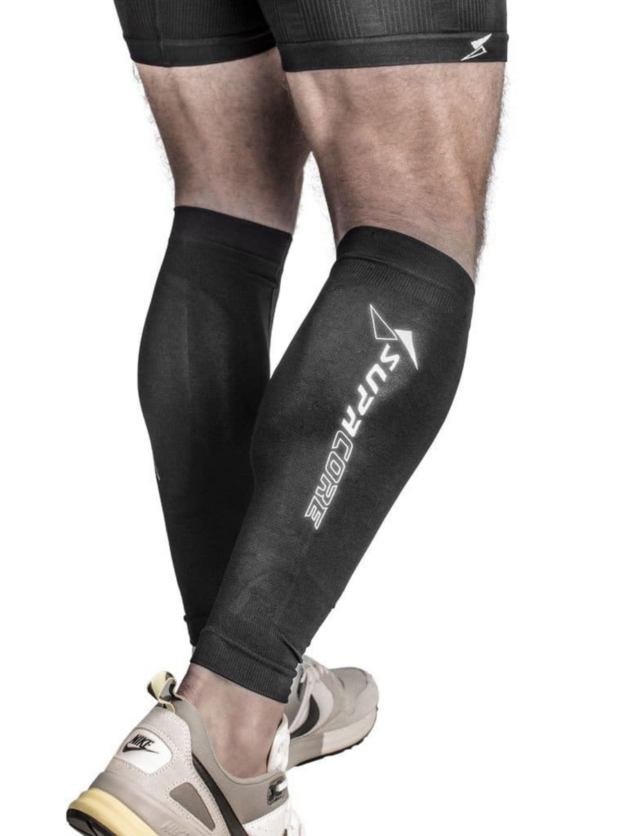 Best Calf Compression Tights Black Half Leg Knee Compression Sleeve Supacore