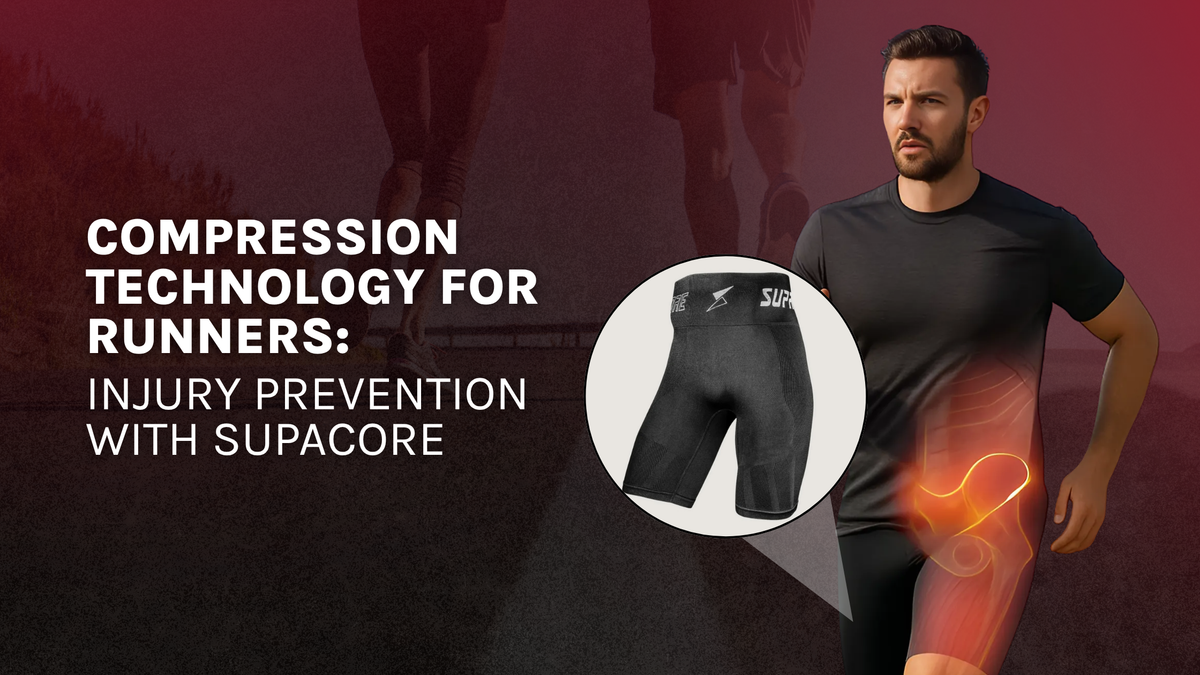 Compression Tech Animated Compression Technology for Runners: Injury Prevention with Supacore
