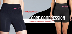 Core compression and post-partum running