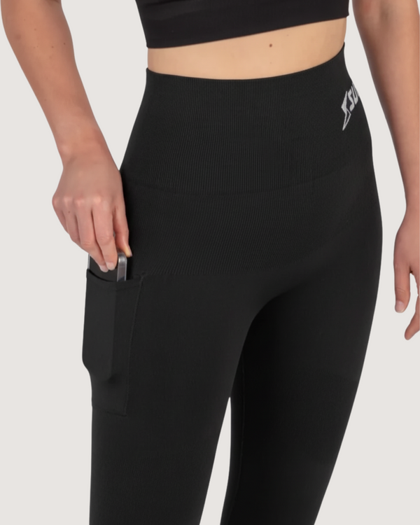 POTS Medical Grade Patented black compression leggings with Pocket