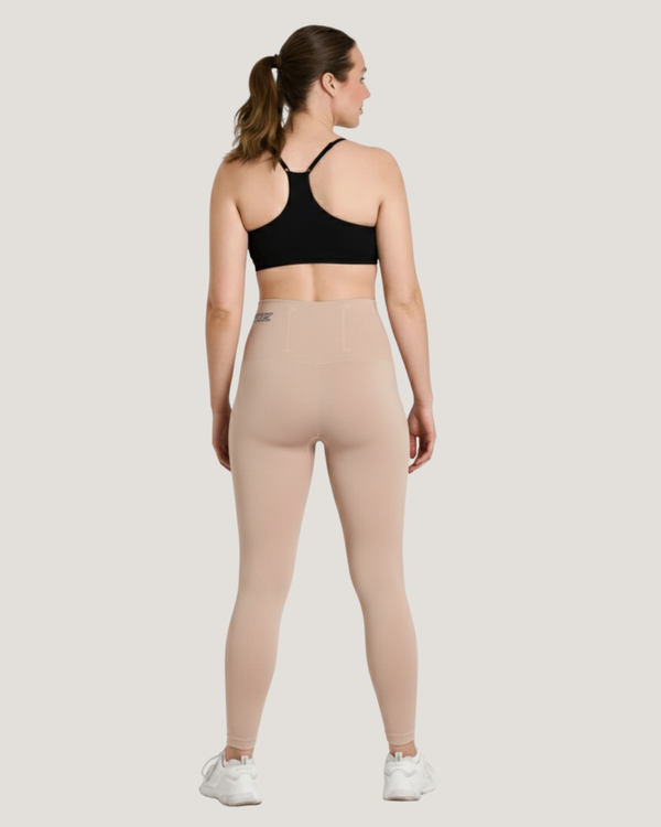 POTS Medical Grade Patented XTRA Blush compression leggings with reinforced waistband