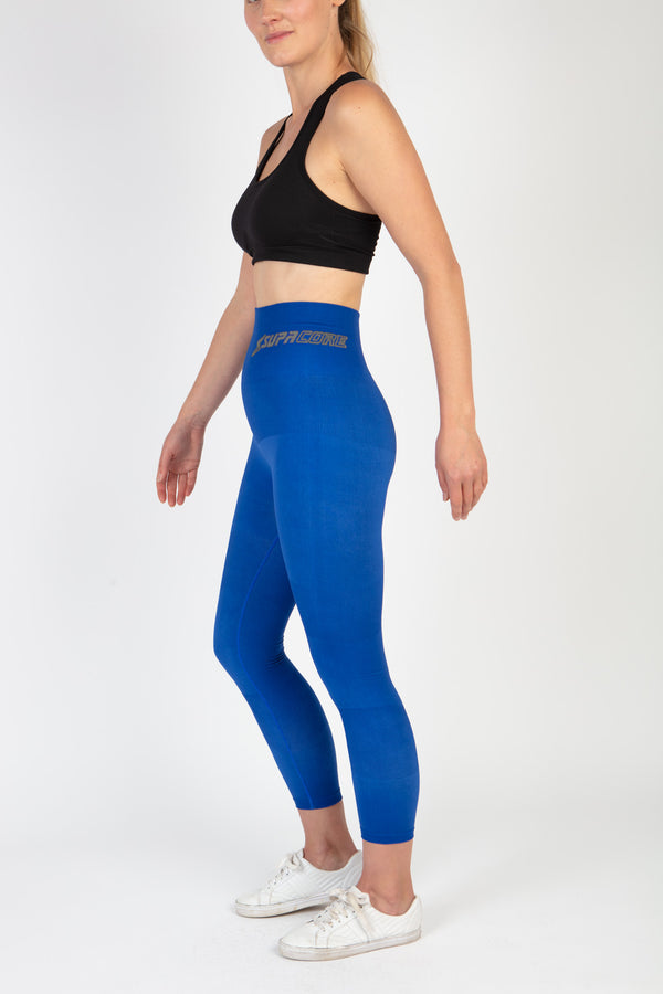 Patentierte Charlotte CORETECH® Sport-Regenerations-/Postpartum-7/8-Leggings mit Tasche