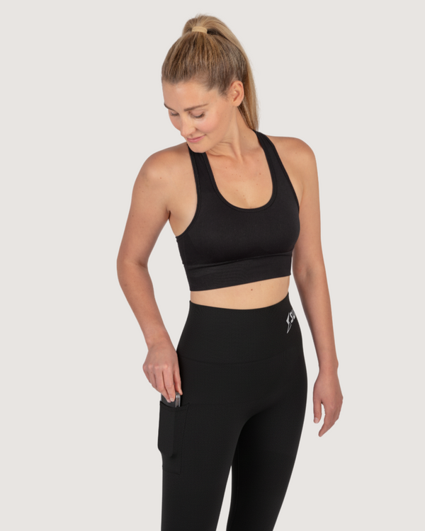 POTS Medical Grade Patented black compression leggings with Pocket