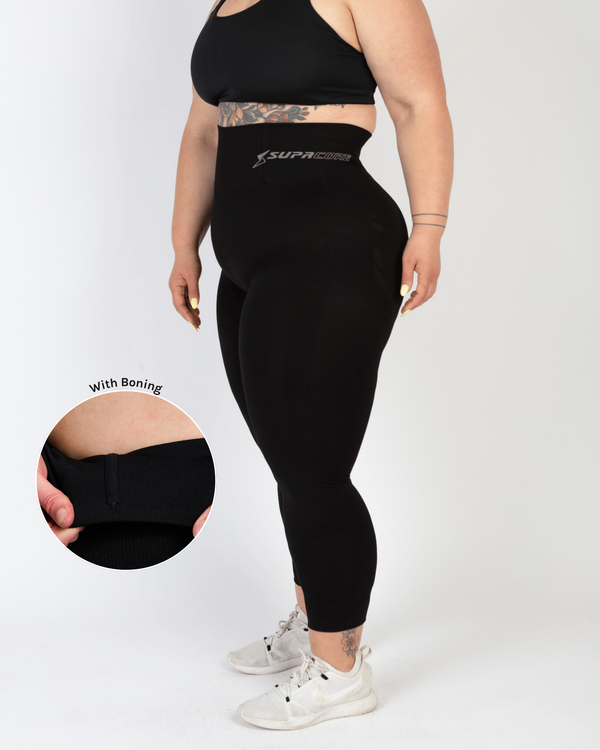 POTS XTRA Black Medical Grade Patented  leggings with Pocket and reinforced waistband