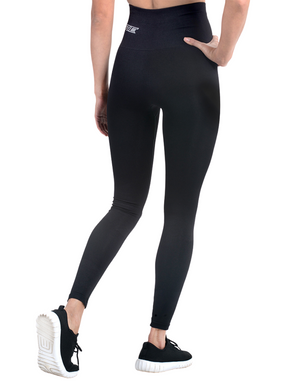 Buy PRO GYM Women Capri Compression Leggings Tights for Running Yoga  Exercise High Waist Slimming Pants (L, Black) Online In India At Discounted  Prices