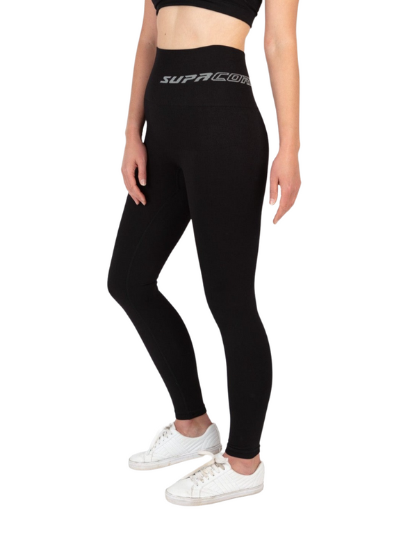 Patentierte Anne CORETECH Sport-Regenerations-/Postpartum-Kompressionsleggings (mit Tasche)