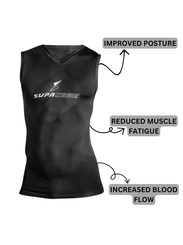 Supa X ® Sleeveless body mapped Compression Top