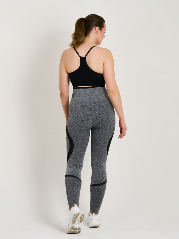 Legging capri d'entraînement réversible pour femme 