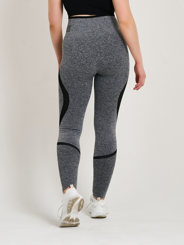 Wende-Trainings-Capri-Leggings für Damen 