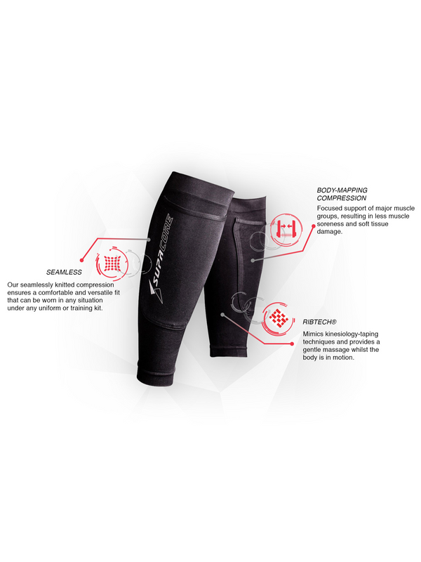 Calf Compression with Shin Pad Pocket 6