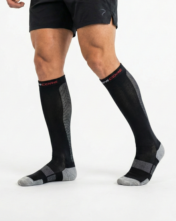 Supacore Men's Copper-Infused Graduated Compression Socks