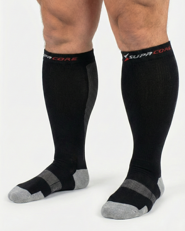 Supacore Men's Copper-Infused Graduated Compression Socks