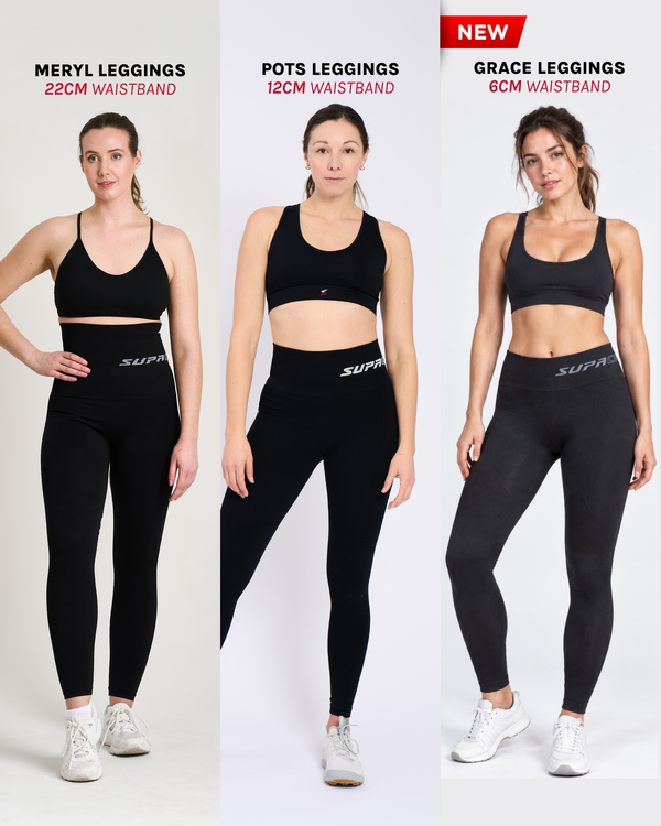 Grace POTS Compression Leggings 25–30 MMHg Lower waistband