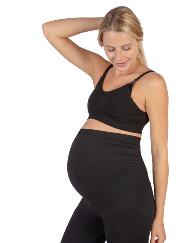 PATENTED EMMA PRENATAL SHORT AND JENNY PRENATAL LEGGING