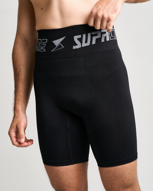 Patented CORETECH® Lionel "Xtra" Compression Shorts with Reinforced Waistband for Performance & Recovery