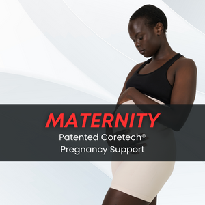 Patented Mary Women's CORETECH® Sports Recovery and Postpartum Compression  Shorts