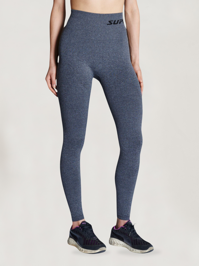 Supacore Michelle CORETECH® POTS & Postpartum Leggings, Grey Marle in Grey Marle, postpartum compression leggings (image 1 of 7)