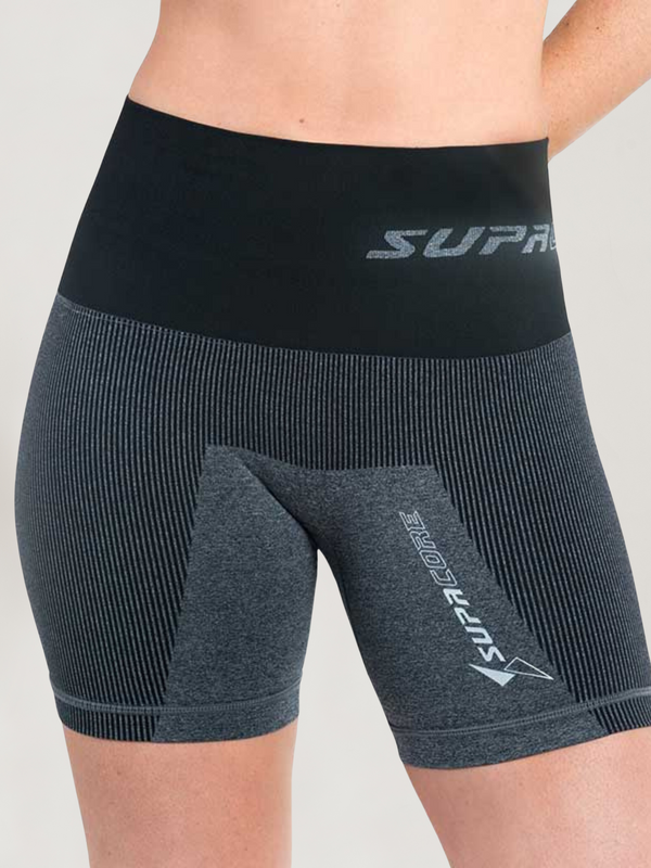 Patented Women's CORETECH® Sports Performance/ Recovery and Postpartum Compression Shorts