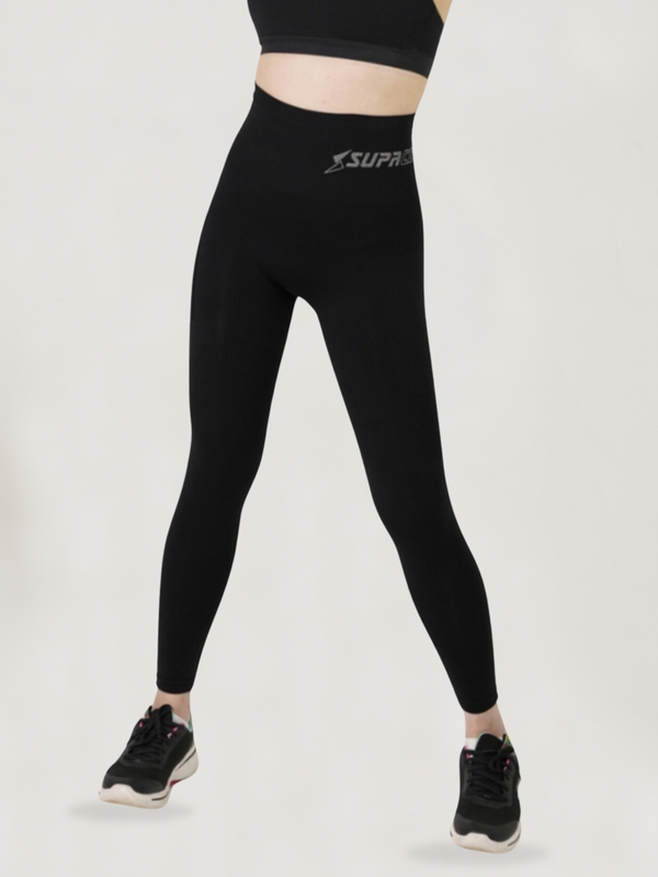 Patentierte Charlotte CORETECH® Sport-Regenerations-/Postpartum-7/8-Leggings mit Tasche