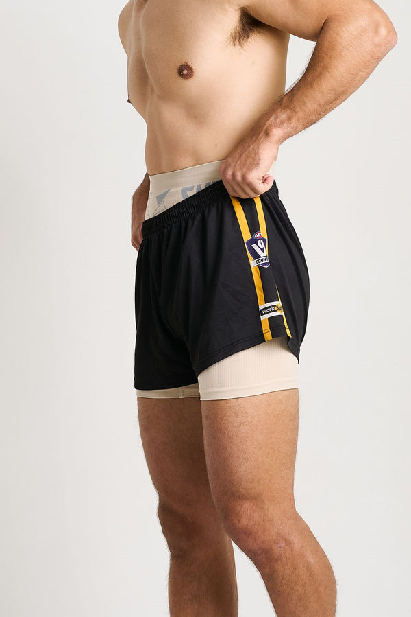 Patented Men's Gary AFL  Shorts for Enhanced Performance and Injury Prevention