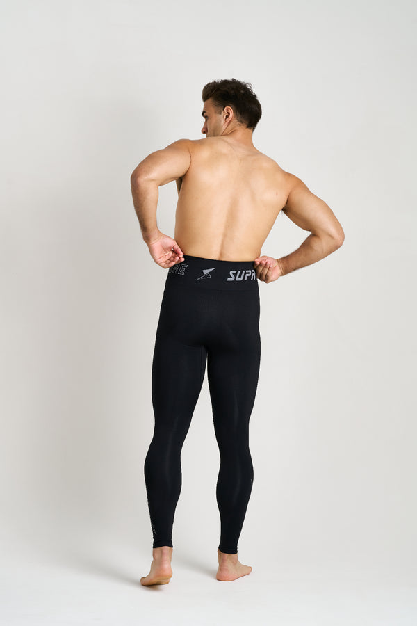 Legging de compression CORETECH® breveté pour hommes pour les ischio-jambiers tirés, les blessures à l'aine et l'ostéite pubienne