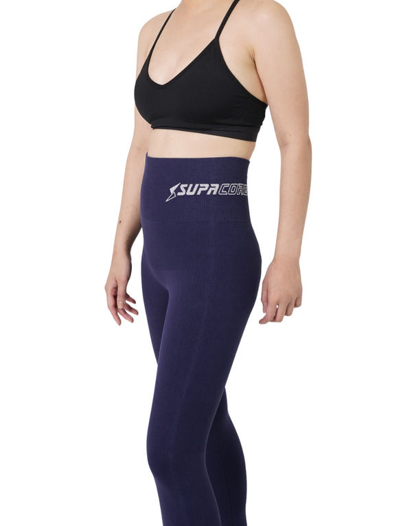 Patentierte Charlotte CORETECH® Sport-Regenerations-/Postpartum-7/8-Leggings mit Tasche