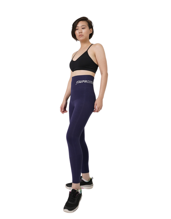 Patentierte Charlotte CORETECH® Sport-Regenerations-/Postpartum-7/8-Leggings mit Tasche