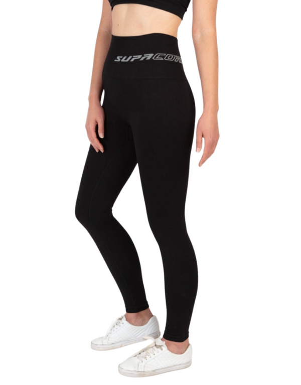 Legging de récupération sportive / compression post-partum breveté Anne CORETECH (avec poche)