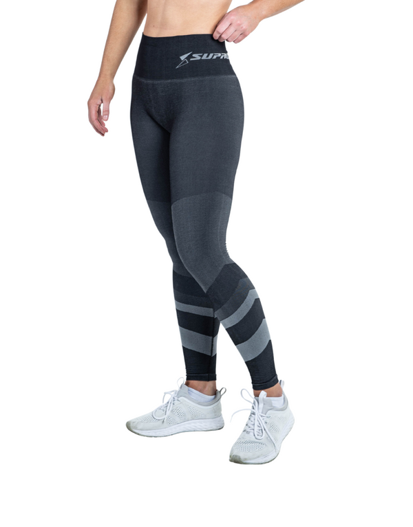 Patented Blue postpartum Compression Tights, Medical womens