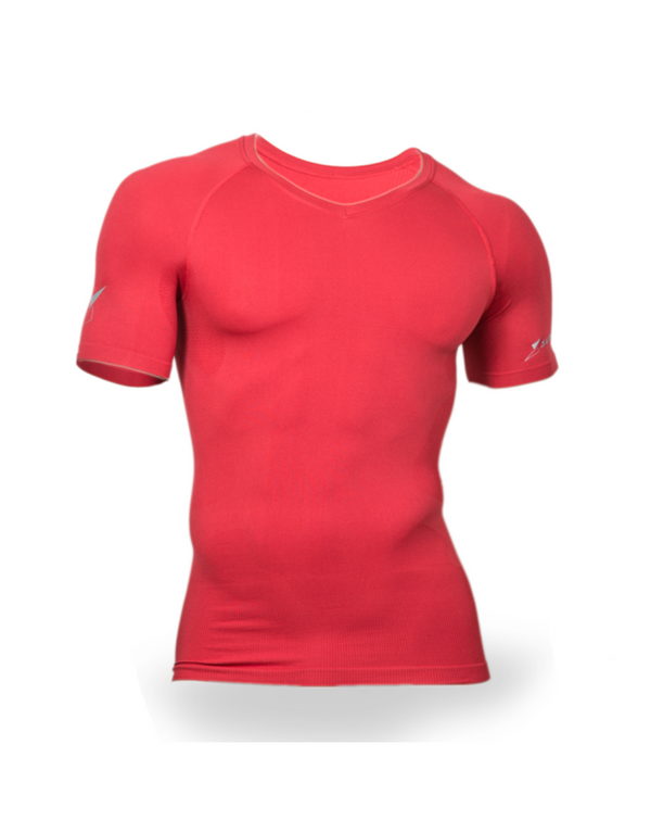 Supa X ® Short Sleeve body mapped Compression Top