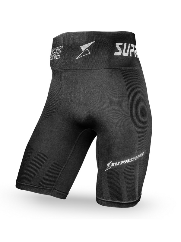 Short de compression CORETECH® Lionel breveté pour hommes pour les blessures à l'aine, aux ischio-jambiers, à l'OP, à la hanche et à l'instabilité pelvienne. 