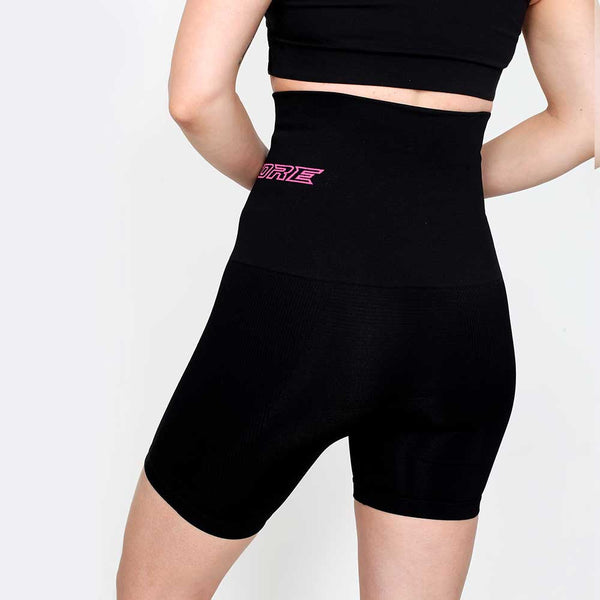 Short de compression CORETECH® post-partum taille très haute breveté Nina pour femmes 