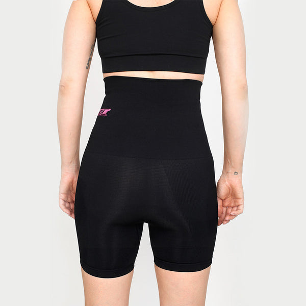 Patented Nina Women's CORETECH® Postpartum extra high waist Compression Shorts