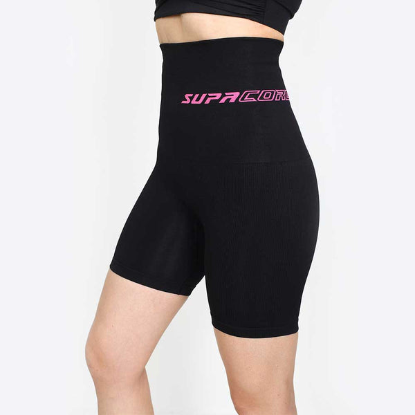 Patentierte CORETECH® Postpartum-Kompressionsshorts mit extra hoher Taille für Damen von Nina 