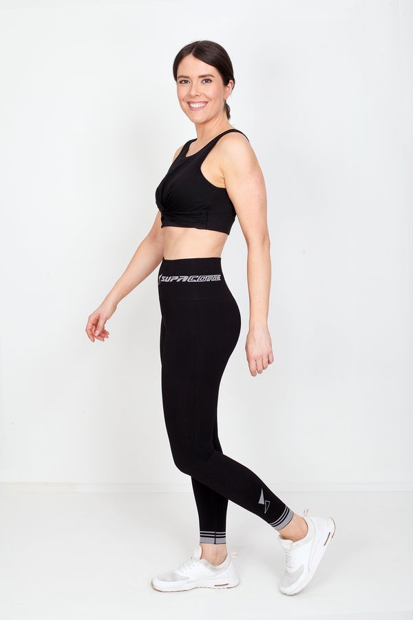 Legging de récupération sportive/post-partum 7/8 breveté Vixen pour femmes CORETECH® 